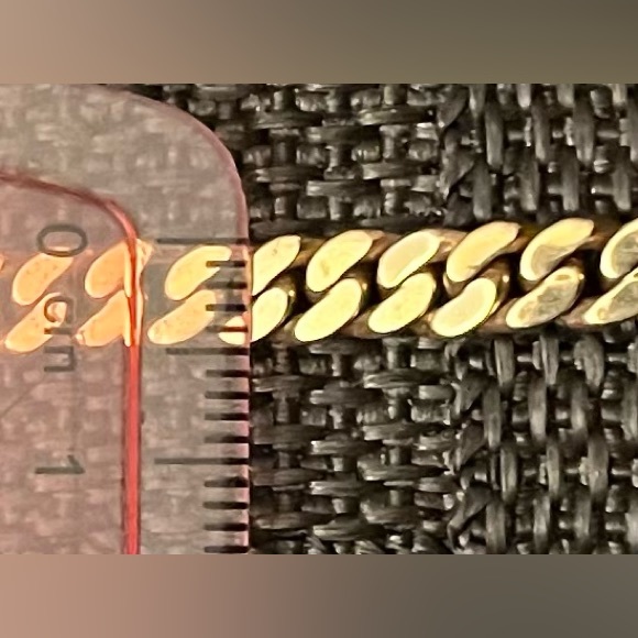 43 GRAMS 18K SOLID GOLD CHOKER/NECKLACE - Picture 7 of 8